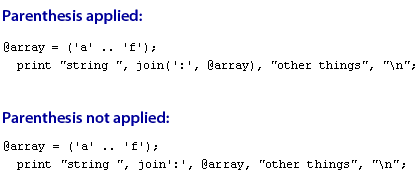 List operator examples