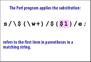 5) e substitution modifier 5