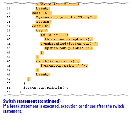 6) Java Statements 6