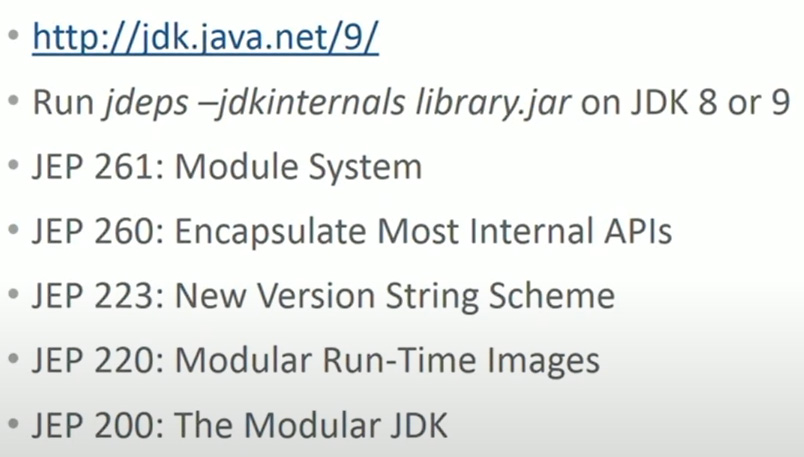 JDK Enhancement Proposal