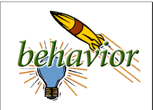3) An object's behavior consists of the collection of actions that the object can take.